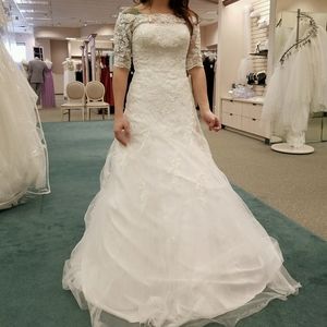 David's Bridal Wedding Dress
